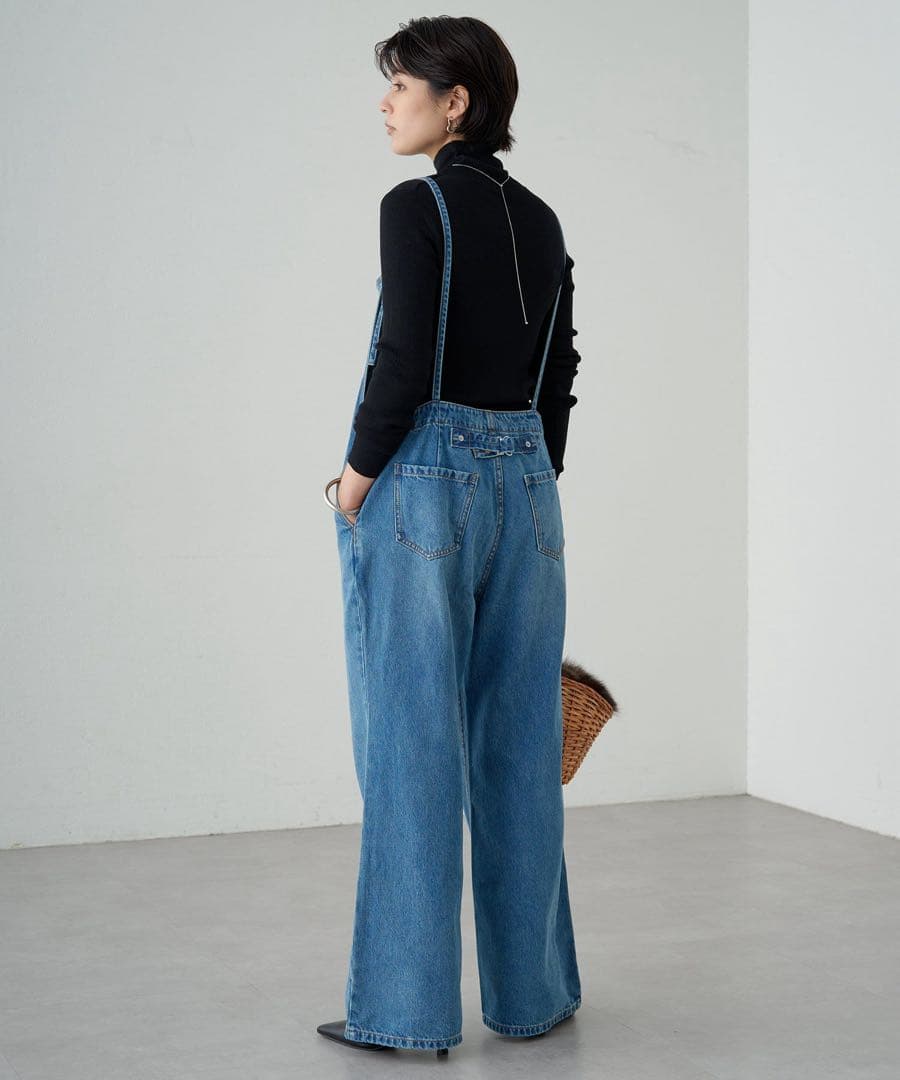 \"mite\"LOUNGEDRESS ラウンジドレス デニムオールインワン