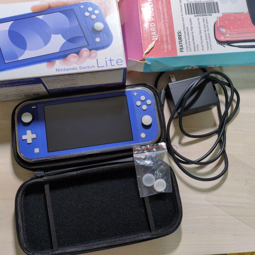 Nintendo Switch Lite 箱付き ケース&カバー付き