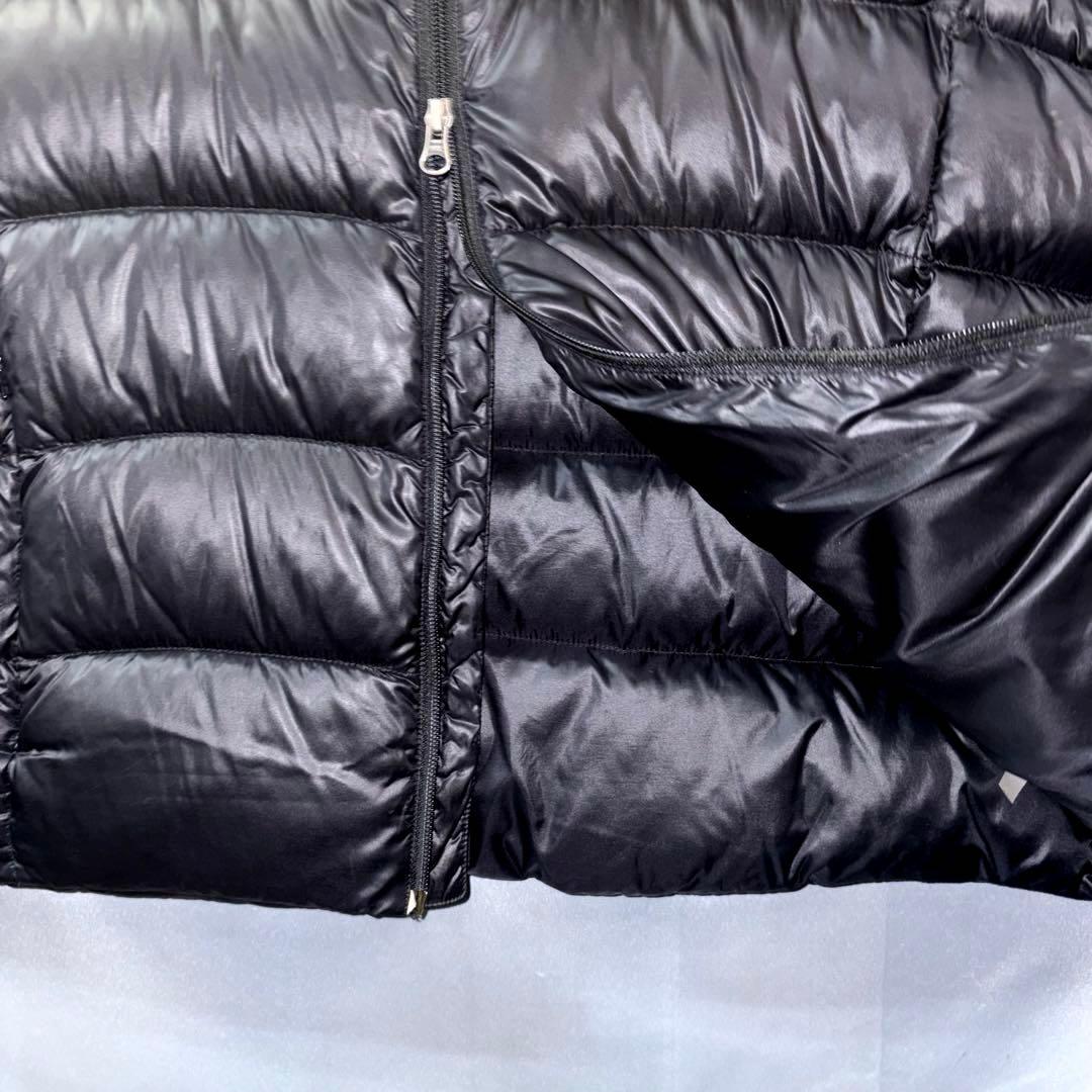 エンポリオ アルマーニ EA7 ダウンベスト メンズ 黒白 Mサイズ