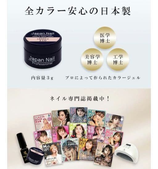 総額約58000円 Japan Nail ジェルネイル・ラメ・ツールセット