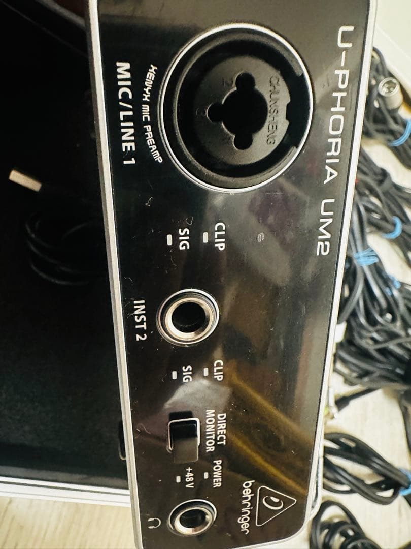 Amleth　ベリンガー ミキサー XENYX 802 & UM2 ケース