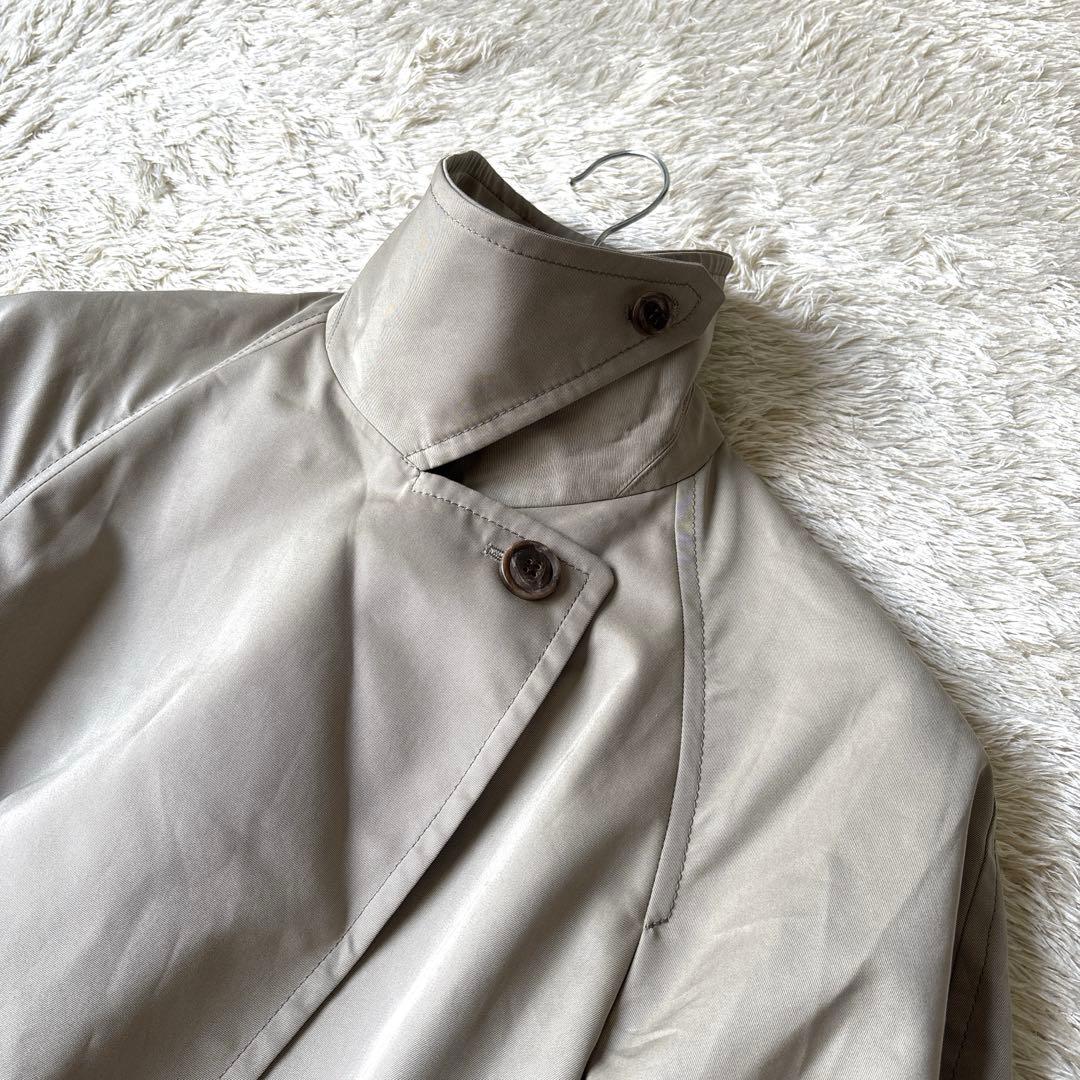 ☆2025SS完売品☆ノーブル　グロウツイルアシメトリーカラートレンチコート　S