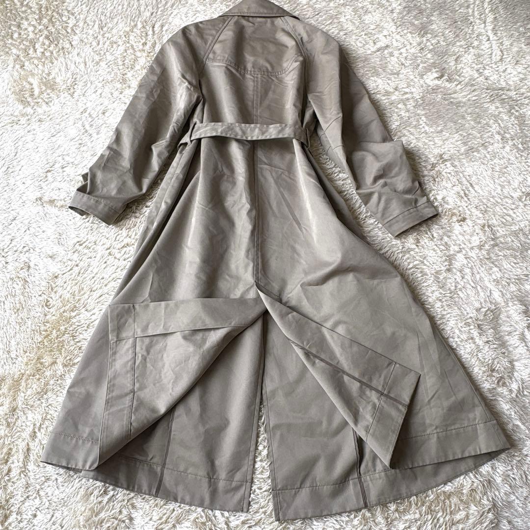 ☆2025SS完売品☆ノーブル　グロウツイルアシメトリーカラートレンチコート　S