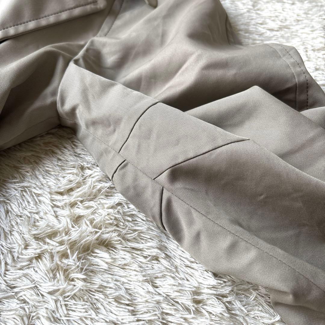 ☆2025SS完売品☆ノーブル　グロウツイルアシメトリーカラートレンチコート　S