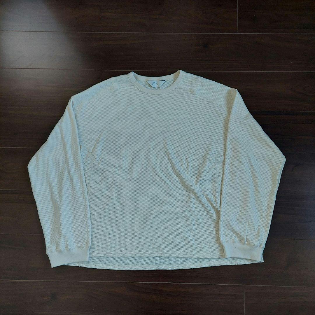 最新 ANCELLM 2026SS WAFFLE CREW NECK LS