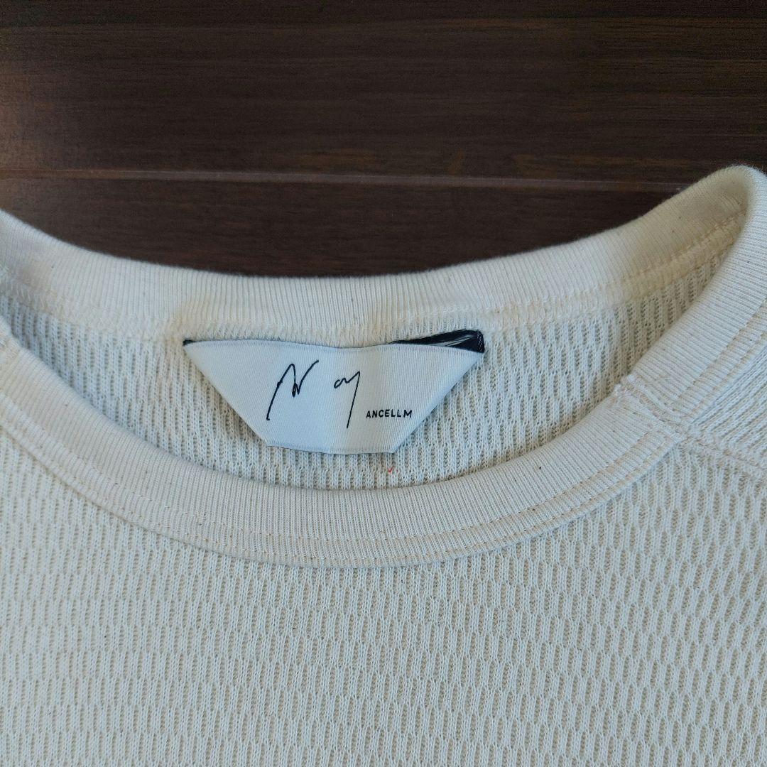 最新 ANCELLM 2026SS WAFFLE CREW NECK LS