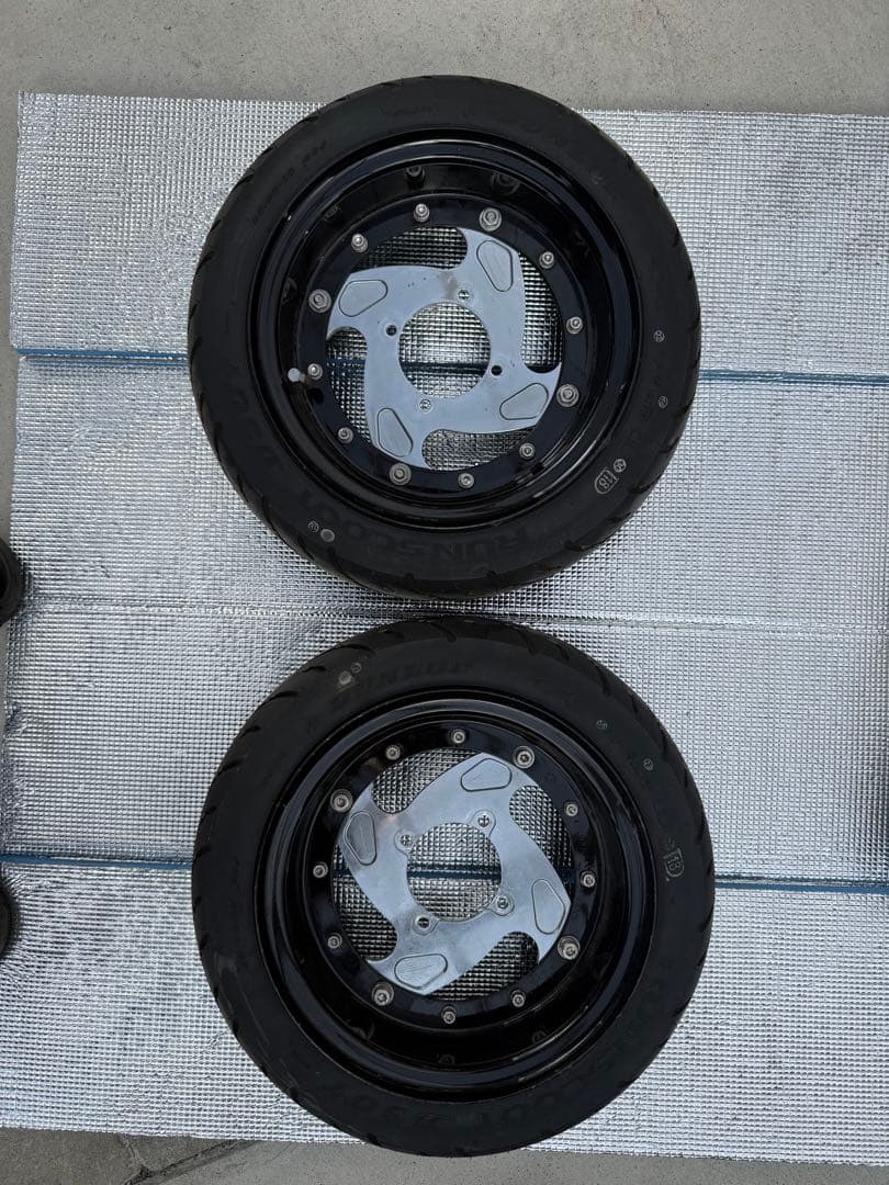 モンキー　10インチ　4J タイヤホイールセット