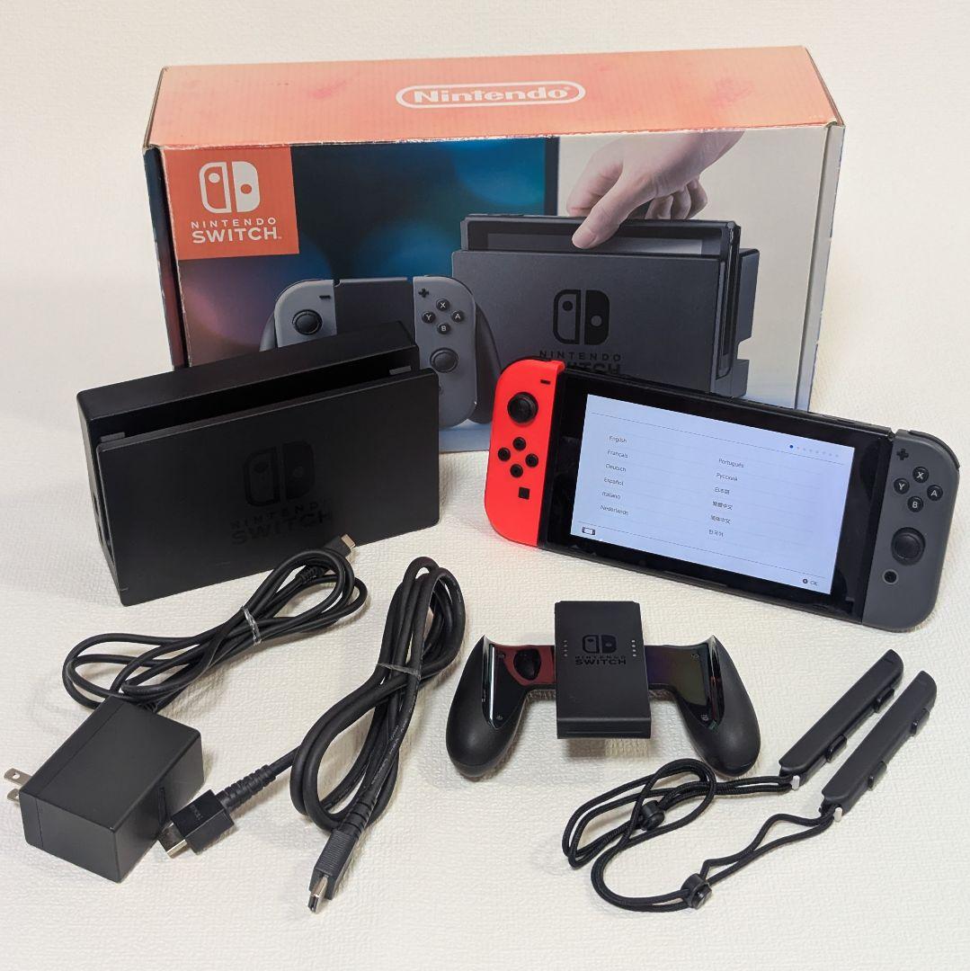 Nintendo Switch 本体 セットドック Joy-Con 動作確認済