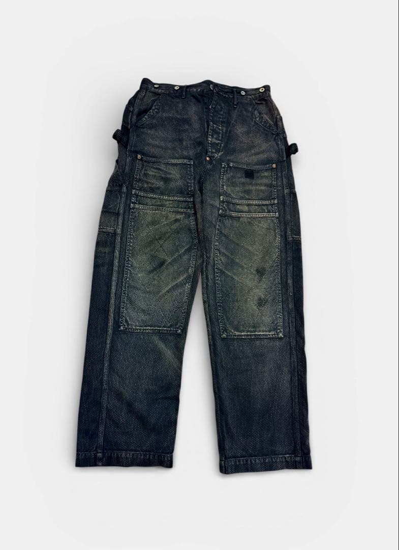 KAPITAL キャピタル　ペインターパンツ　ワイドパンツ