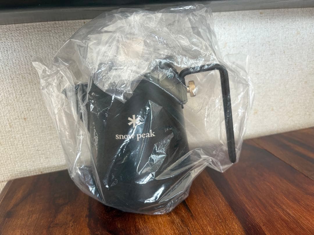 h*2様 スノーピーク　フィールドバリスタケトルブラック　オンライン限定品　ギア