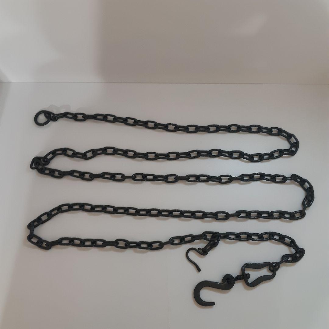 【ざーの】茶道具　弦　鎖　釻　釣釜道具　木村清五郎