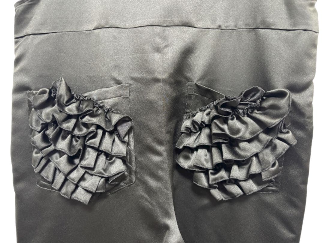 新品ロージーモンスターMカーキー サロペット フリルオーバーオール