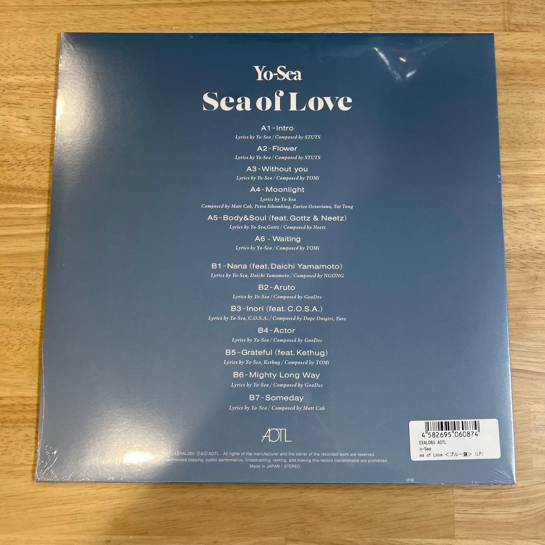 新品未開封 yo-sea レコード LP sea of love ヨーシー
