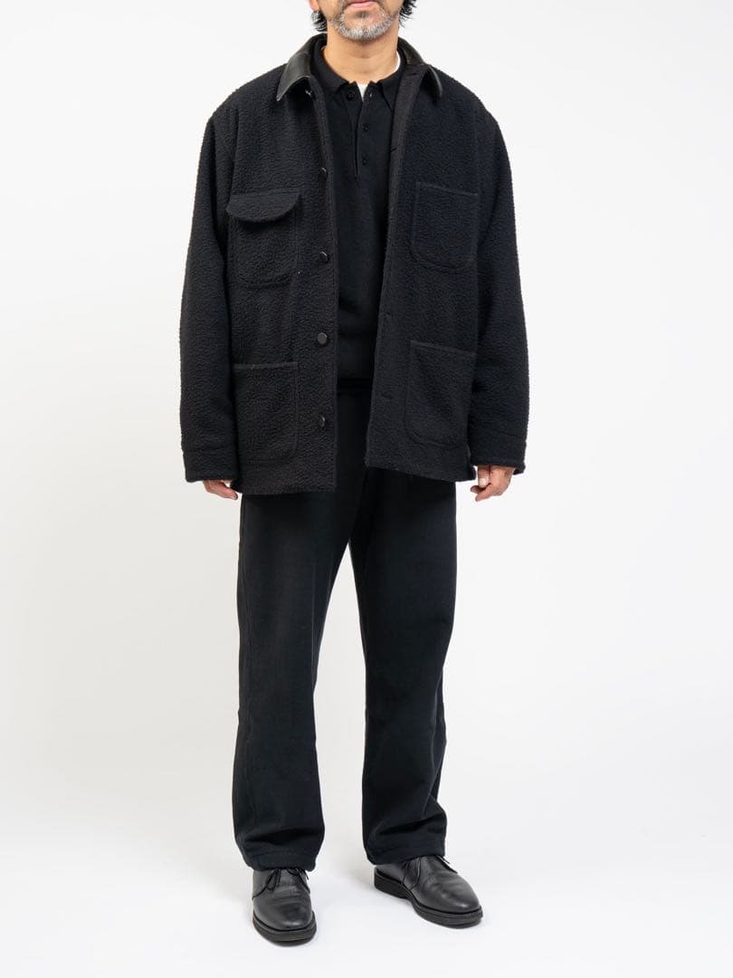 ジャケット・アウター OVY Casentino Over Half Coat (black) L