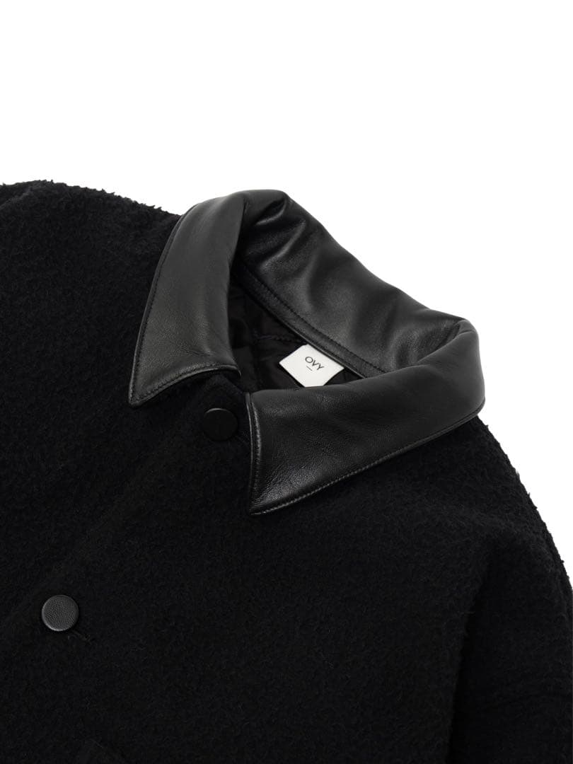 ジャケット・アウター OVY Casentino Over Half Coat (black) L