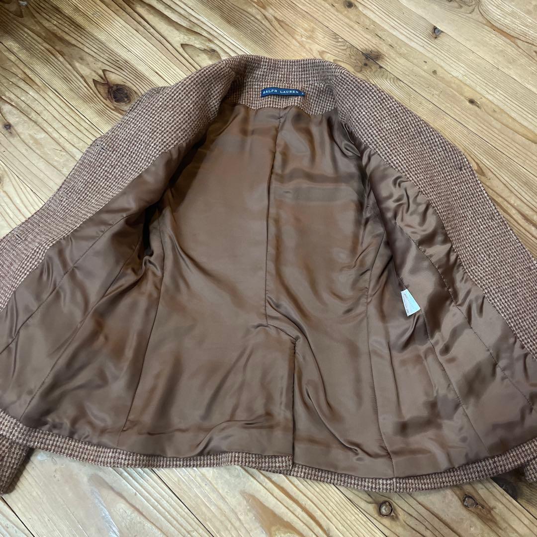 ラルフローレン　テーラードジャケット ブレザー ウール　イタリア製　金刺繍