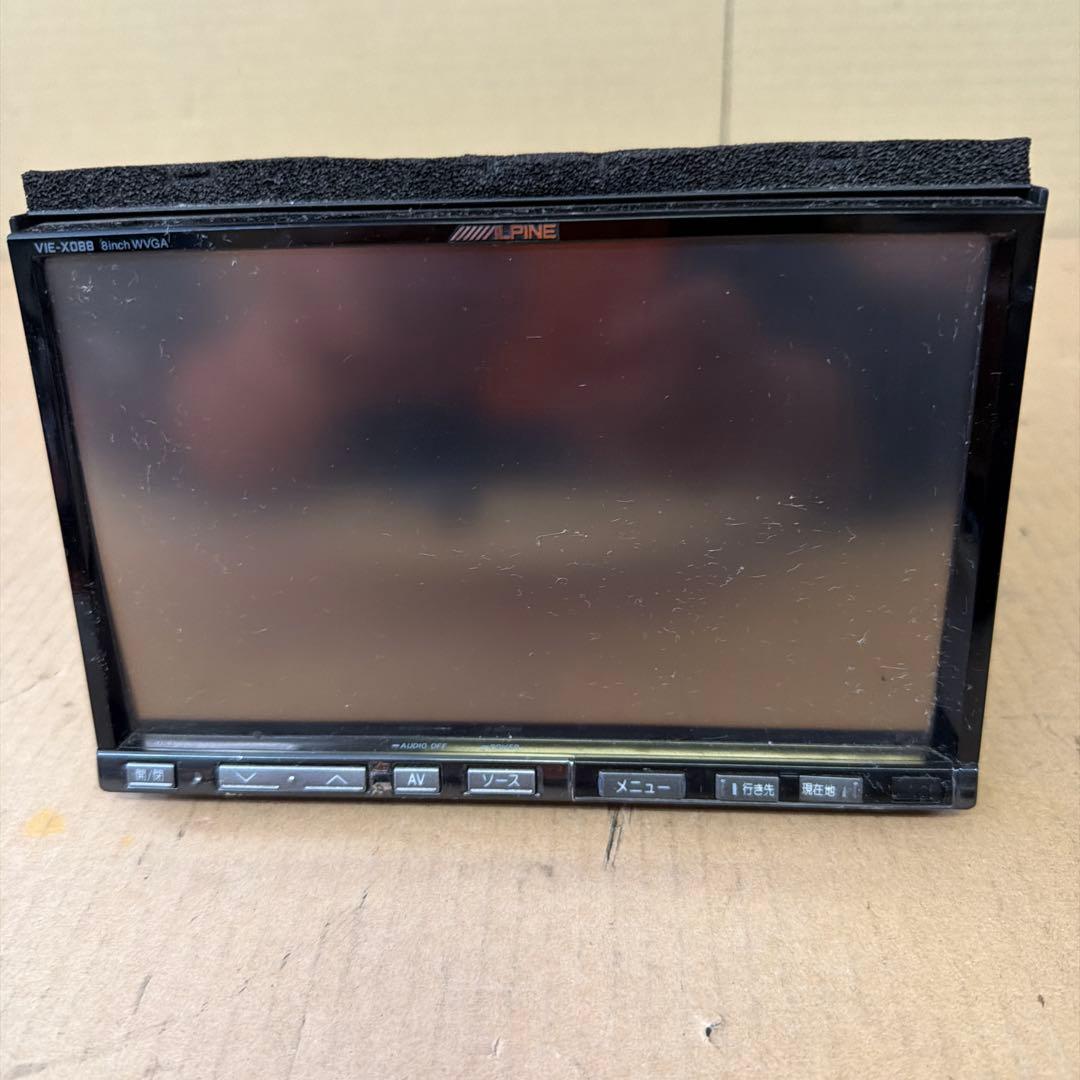 ALPINE 8型ワイドカーナビゲーションシステム VIE-X008