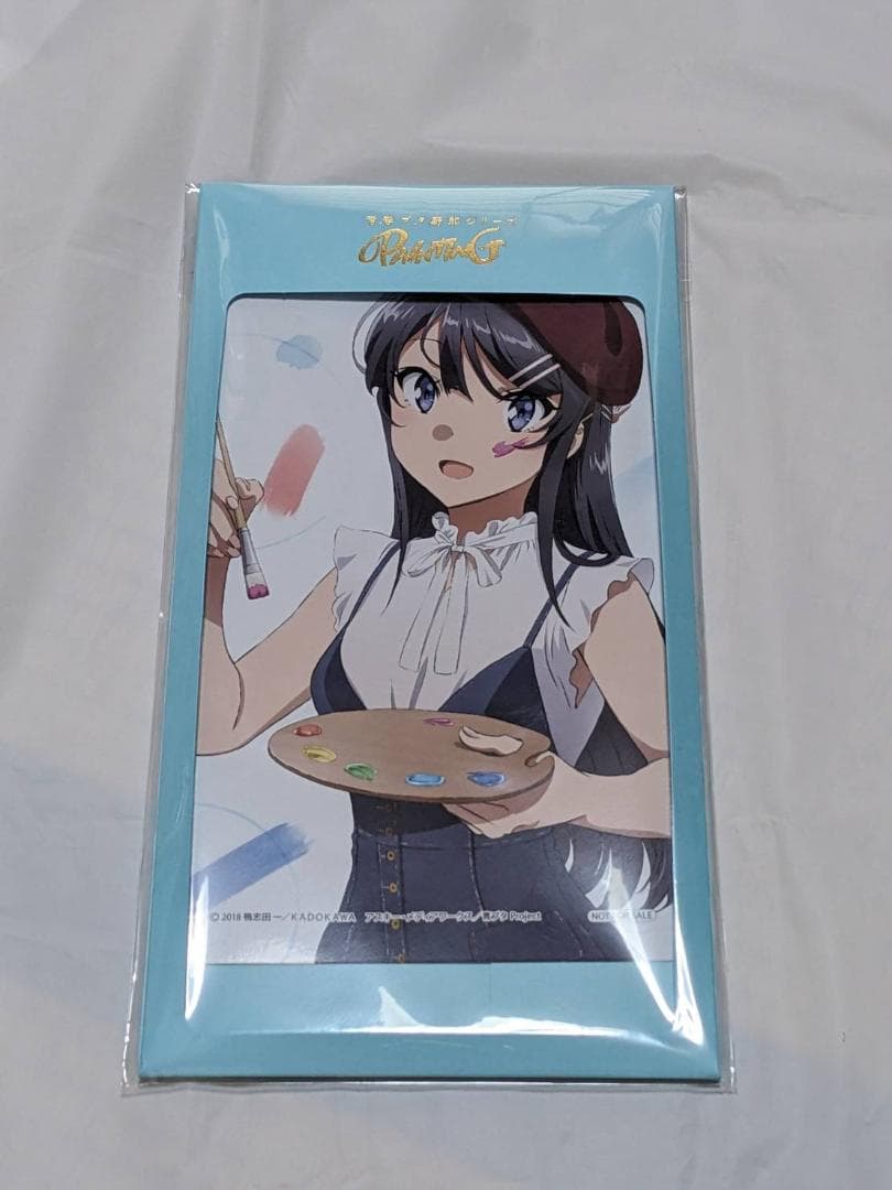 青春ブタ野郎シリーズ公式イラストブック＋特典2点付き