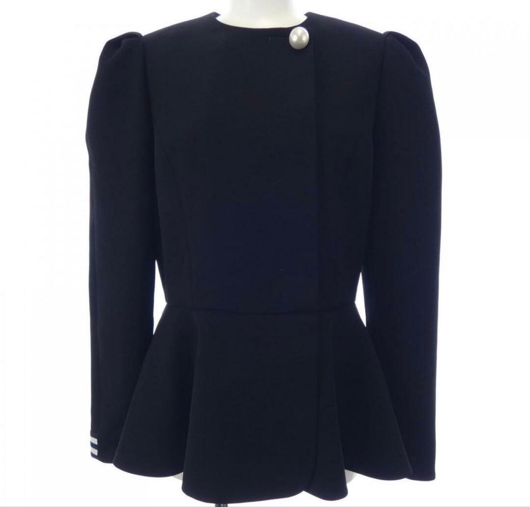 ボーダーズアットバルコニー♦︎ペプラムパールジャケット36