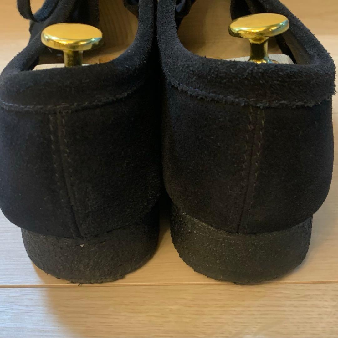 【大人気/美品】ワラビー（ブラック）/クラークスオリジナル【27.5cm】