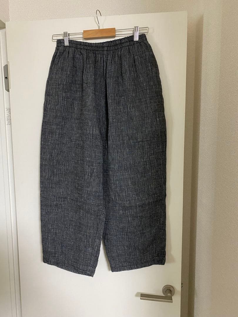 ポータークラシック　サシコリネンプレアムピースパンツ