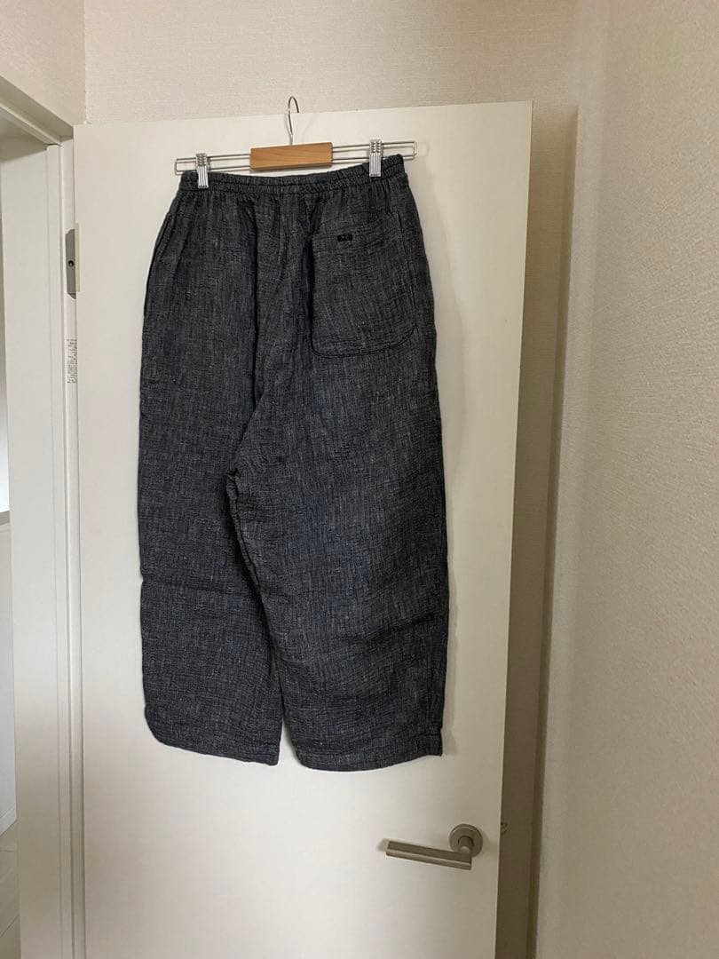 ポータークラシック　サシコリネンプレアムピースパンツ