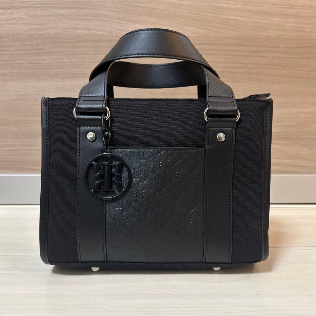 riu embossed tote bag トートバッグ スカーフ付 Rちゃん