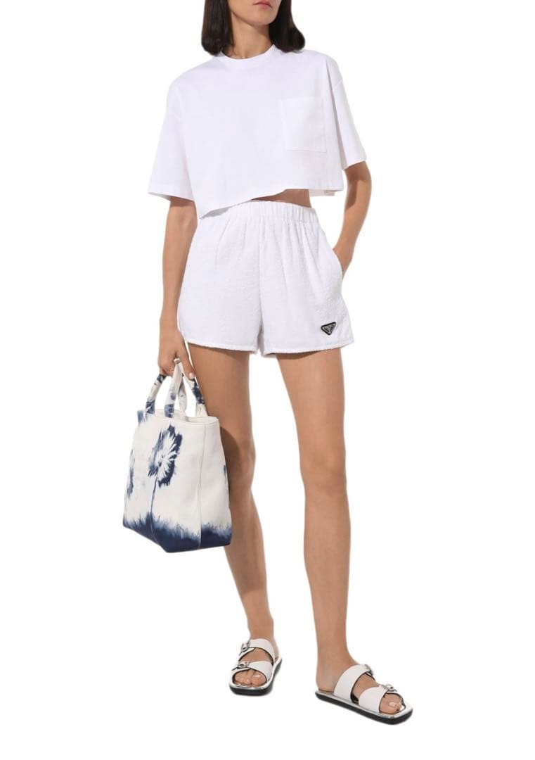 PRADA 2021 ショートパンツ パイル コットンテリー