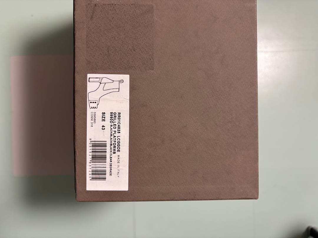 Rick Owens GRILLED KISS ブーツ 43