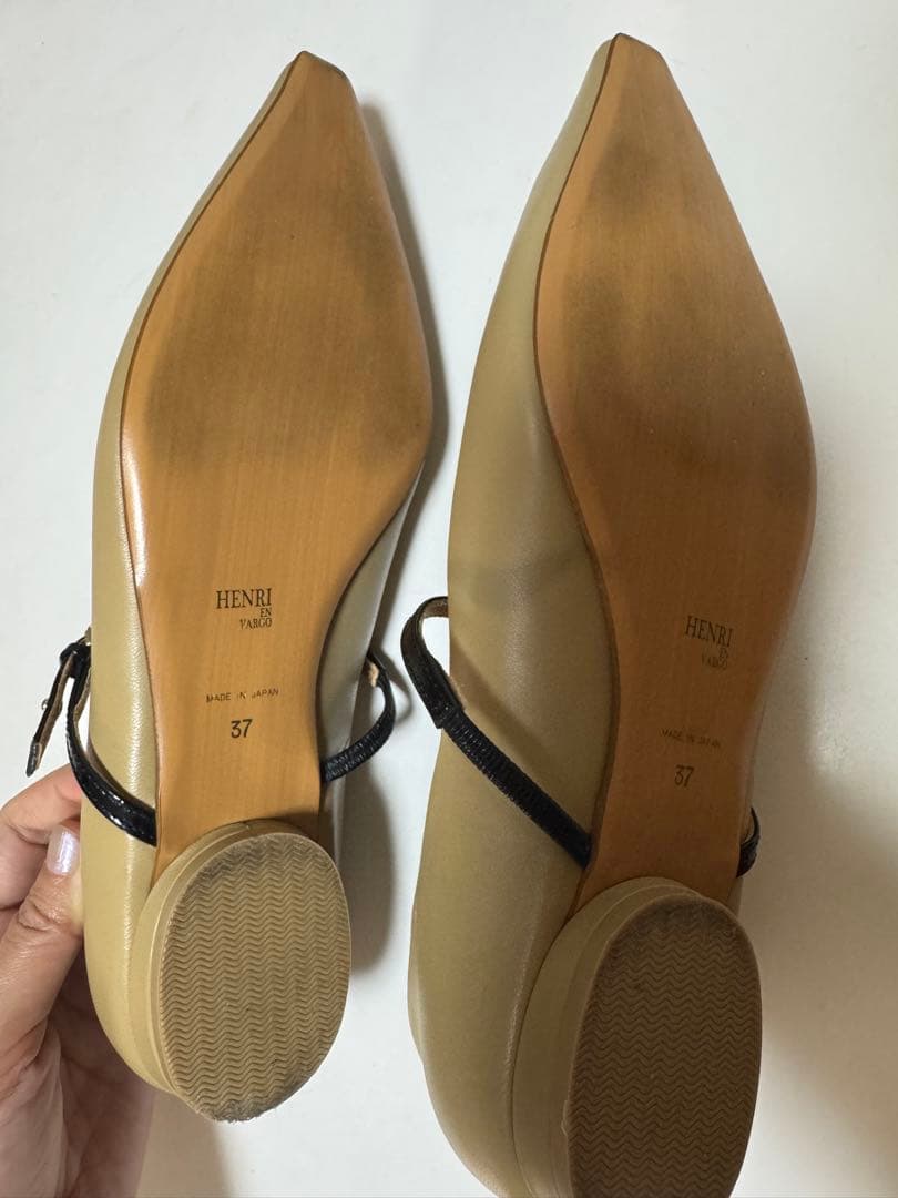 靴 HENRI EN VARGO KATE BEIGE