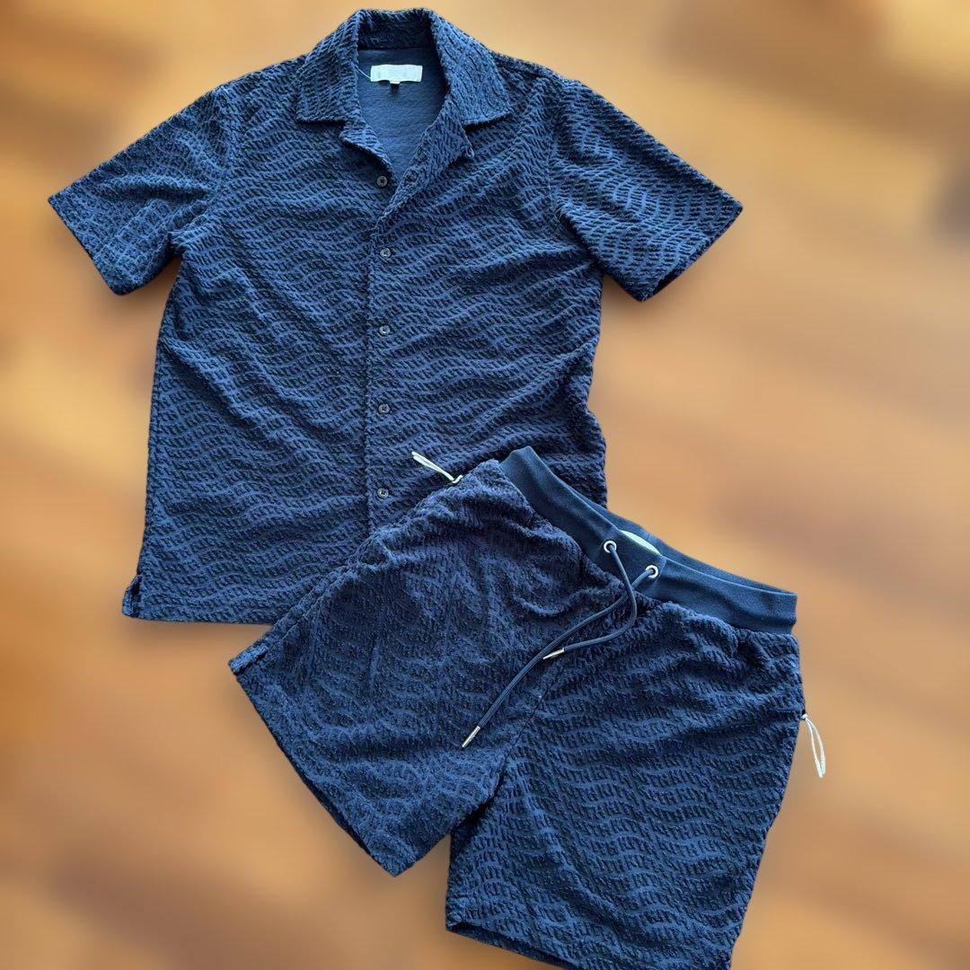 KITH ネイビーセットアップ