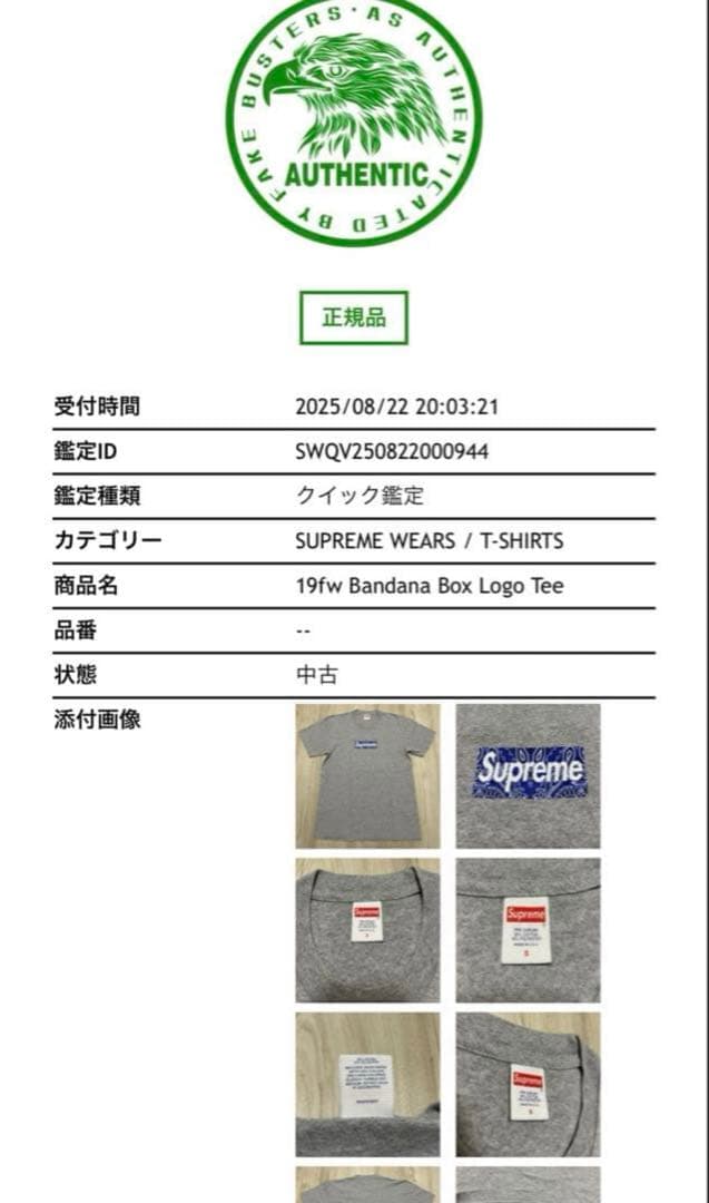 専用出品 完売品 超美品 S Bandana Box Logo Tee