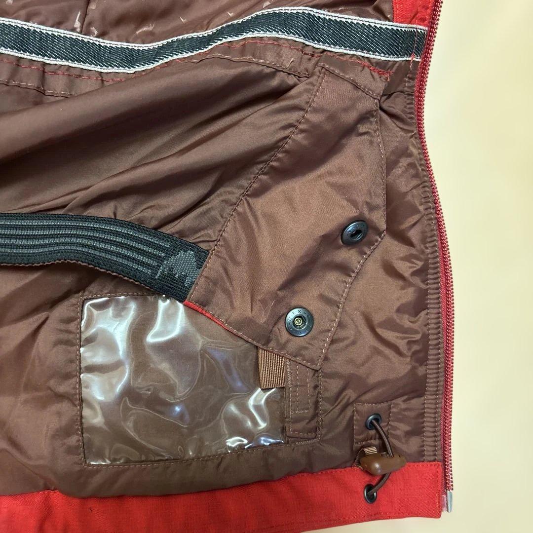 BURTON レッド フード付きジャケット L