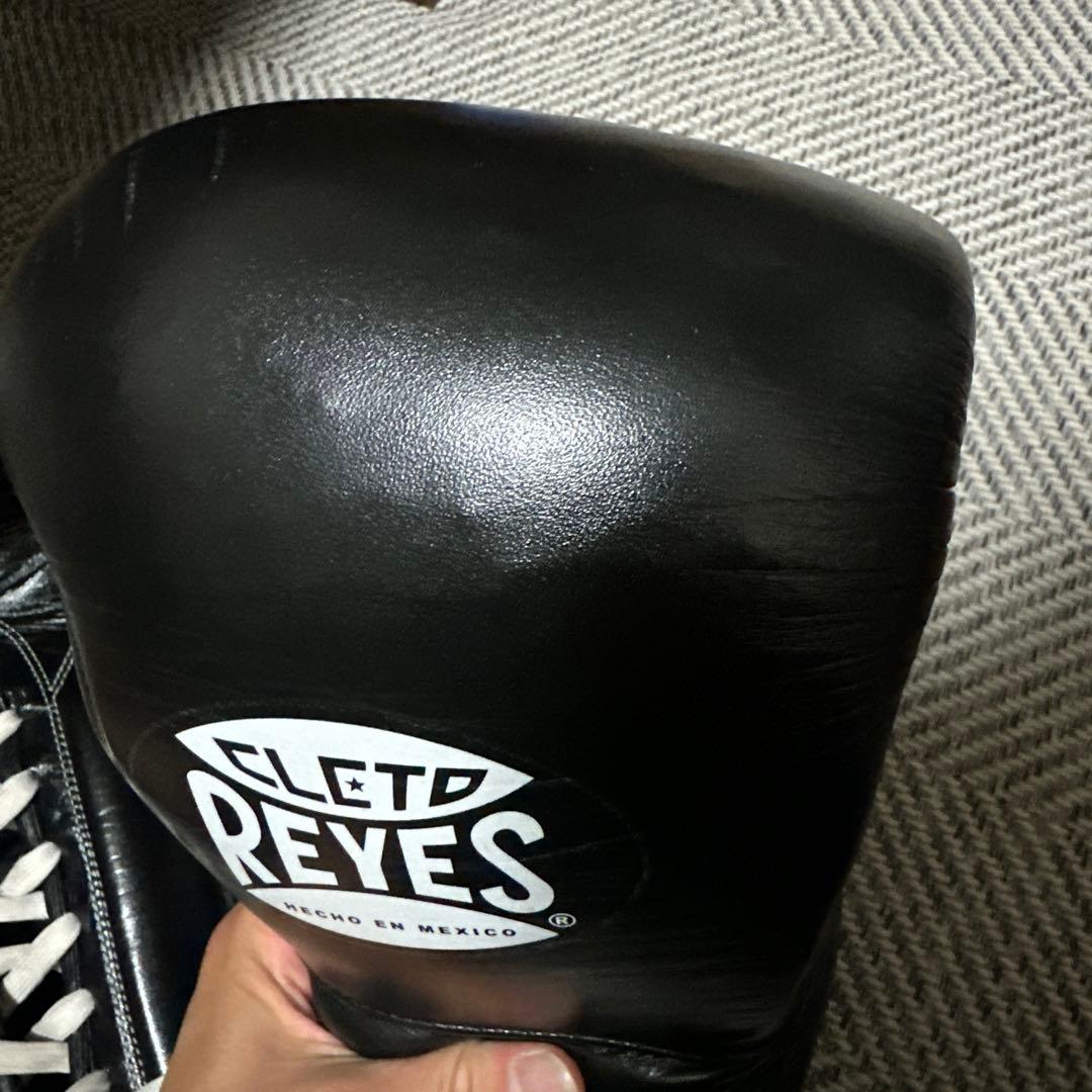 REYES レイジェス ボクシンググローブ 14oz 紐式 ブラック