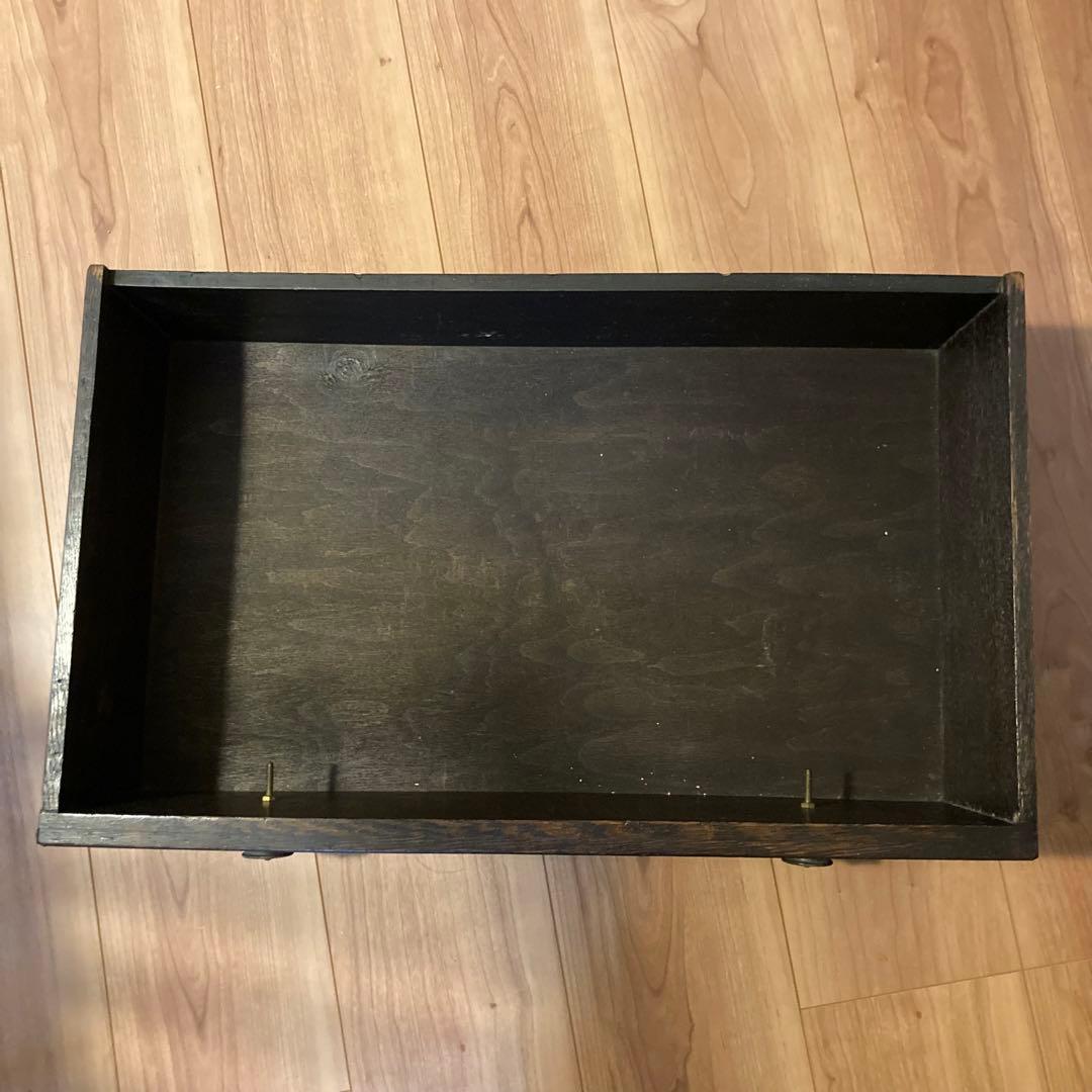 アンティーク　ライティングビューロー 3引き出し