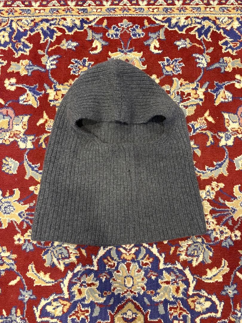 A.P.C. Sacha リブニット バラクラバ グレー