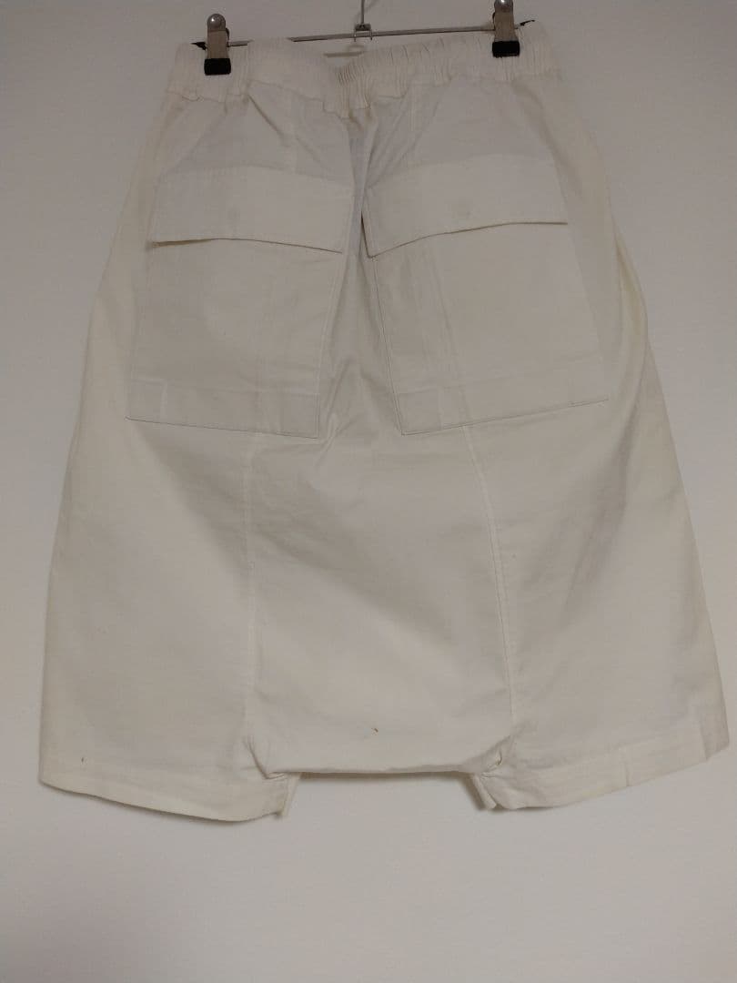 【中古】Rick Owens サルエルパンツ 白