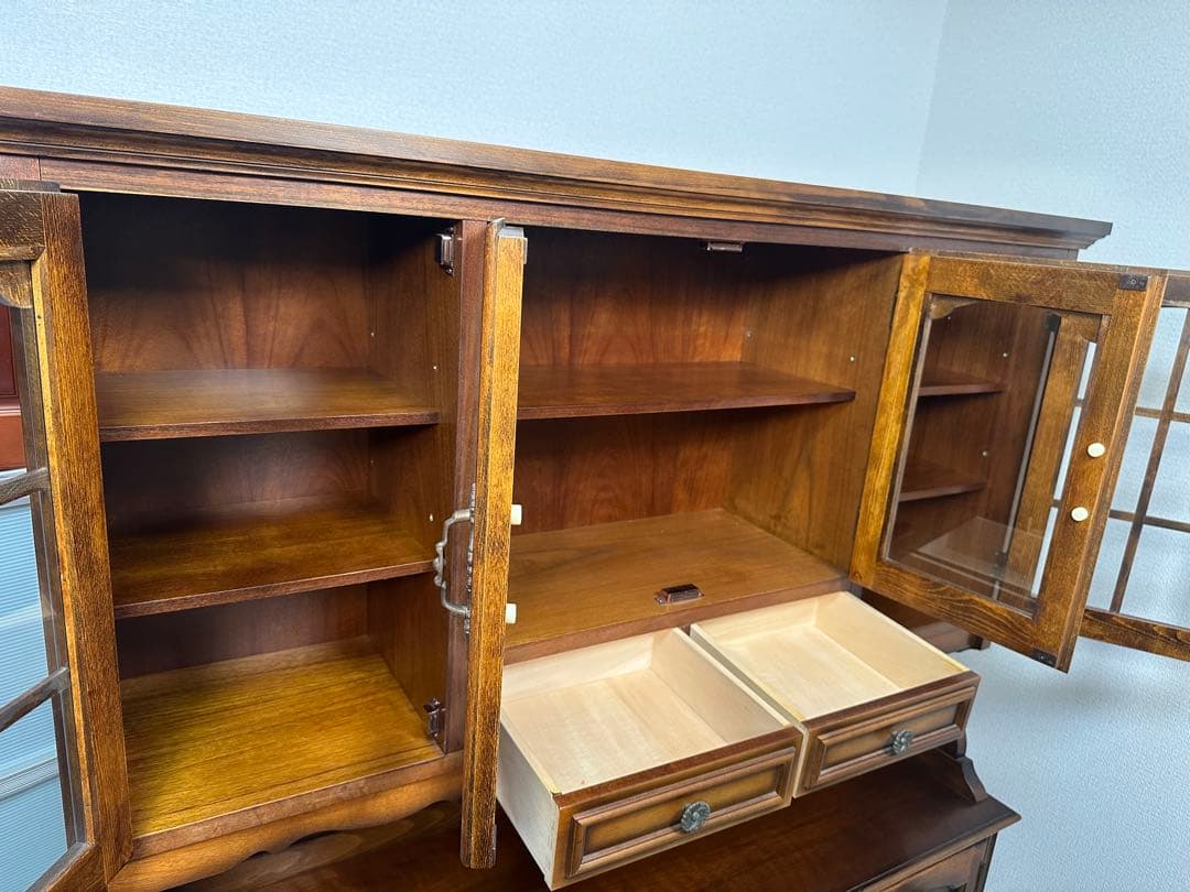 カリモク コロニアルシリーズ 食器棚 カップボード ダイニングボード ※iso※