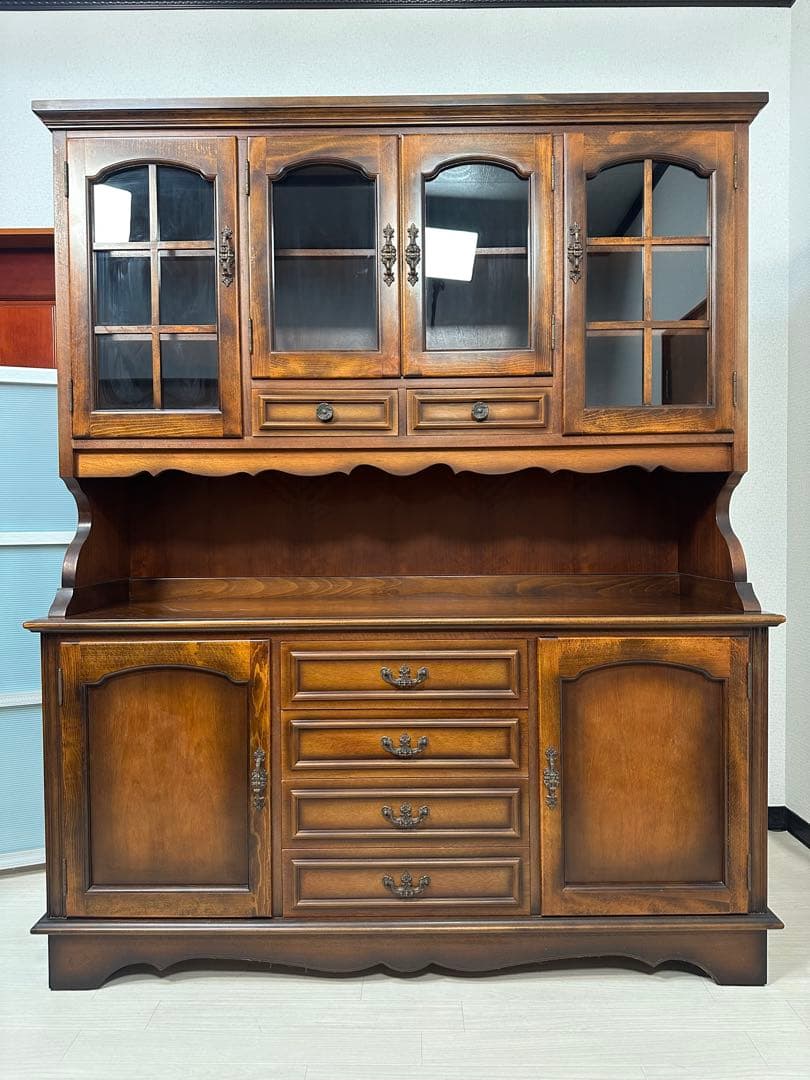 カリモク コロニアルシリーズ 食器棚 カップボード ダイニングボード ※iso※