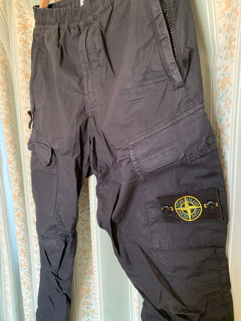 STONE  カーゴパンツ ブラック
