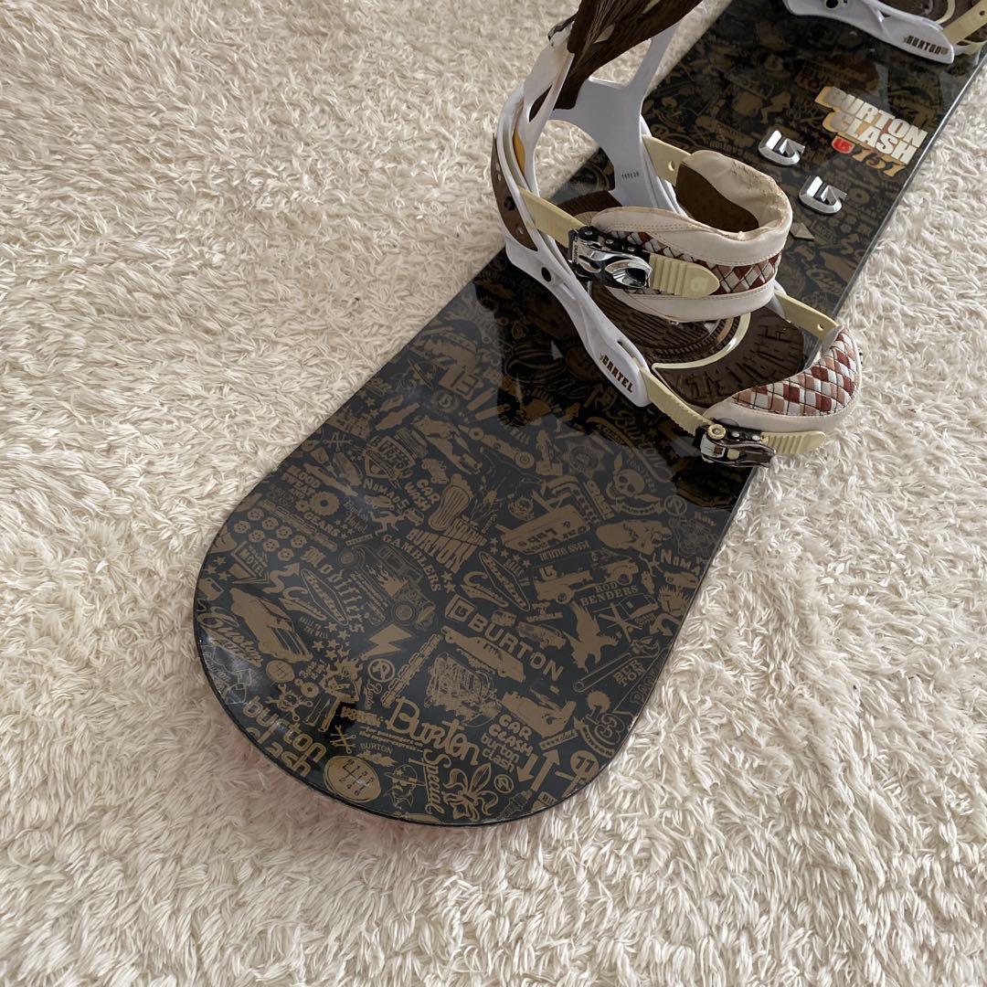 BURTON バートン　クラッシュclash 151cm バインM ケース付き