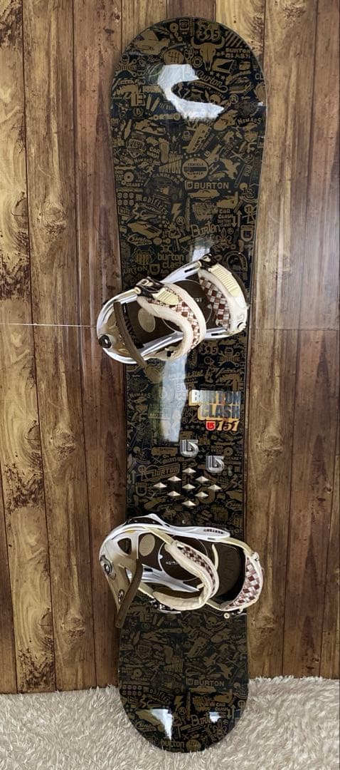 BURTON バートン　クラッシュclash 151cm バインM ケース付き