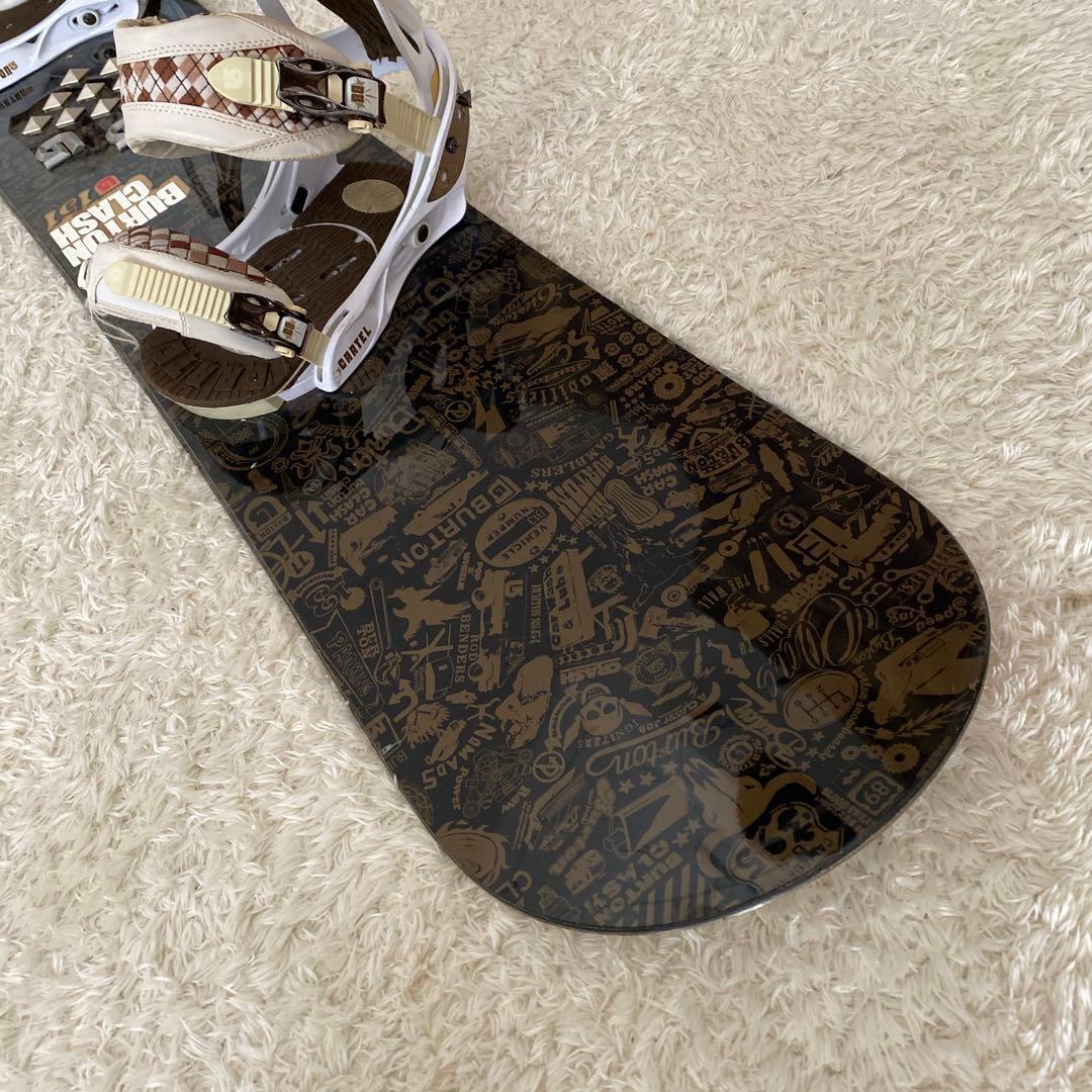 BURTON バートン　クラッシュclash 151cm バインM ケース付き