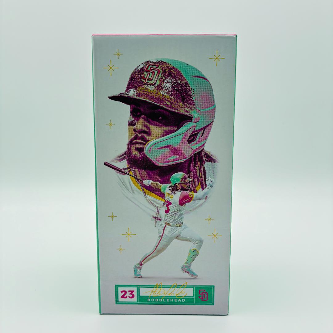 【新品・球場配布】パドレス タティスJr バットフリップ ボブルヘッド