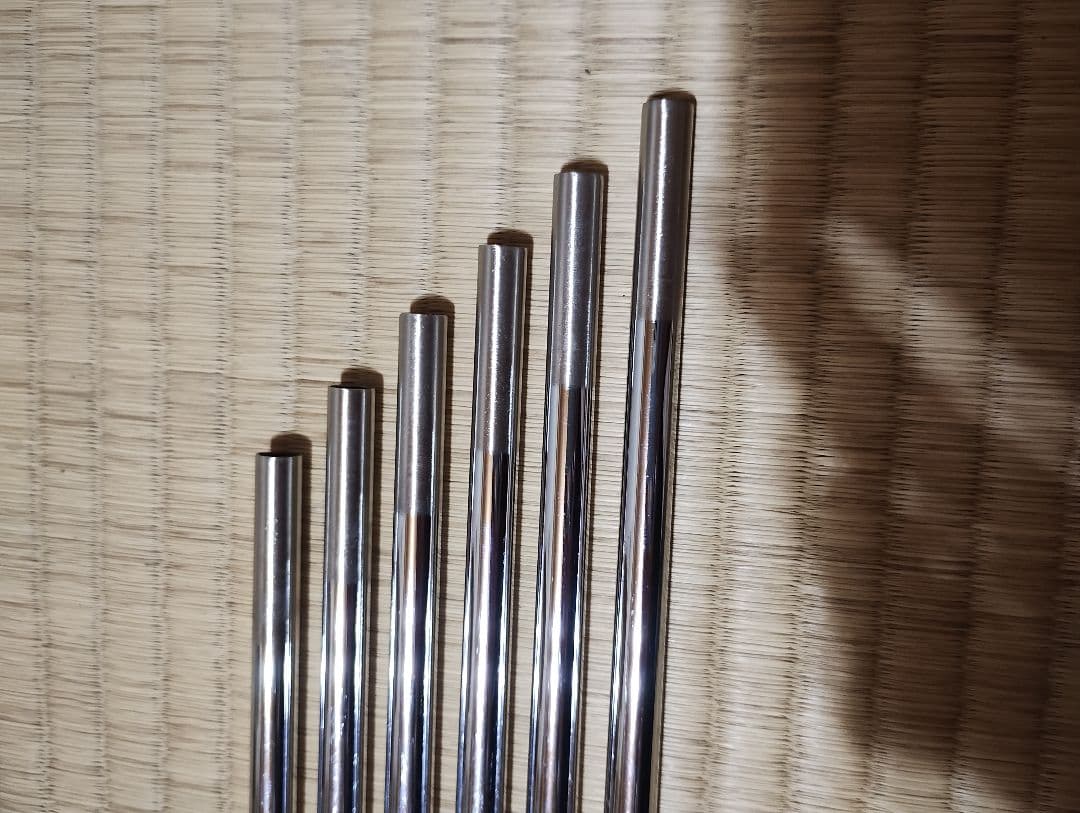 プロジェクトx　6.0　アイアンシャフト　pw〜5i