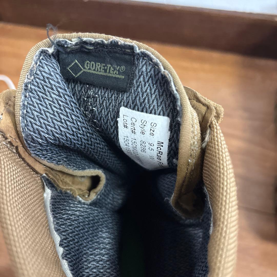 米軍 実物　McRaefootwear GORE−TEX US9.5W （77）