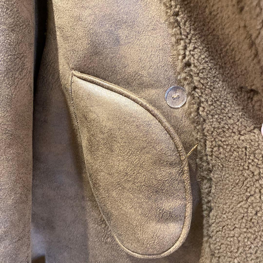 SAISON DE PAPILLON セゾンドパピヨン ロング丈ボアコート