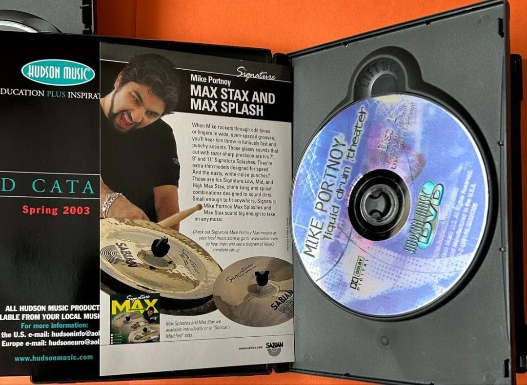 Neil Peart & Mike Portnoy DVD２個　セット 輸入盤