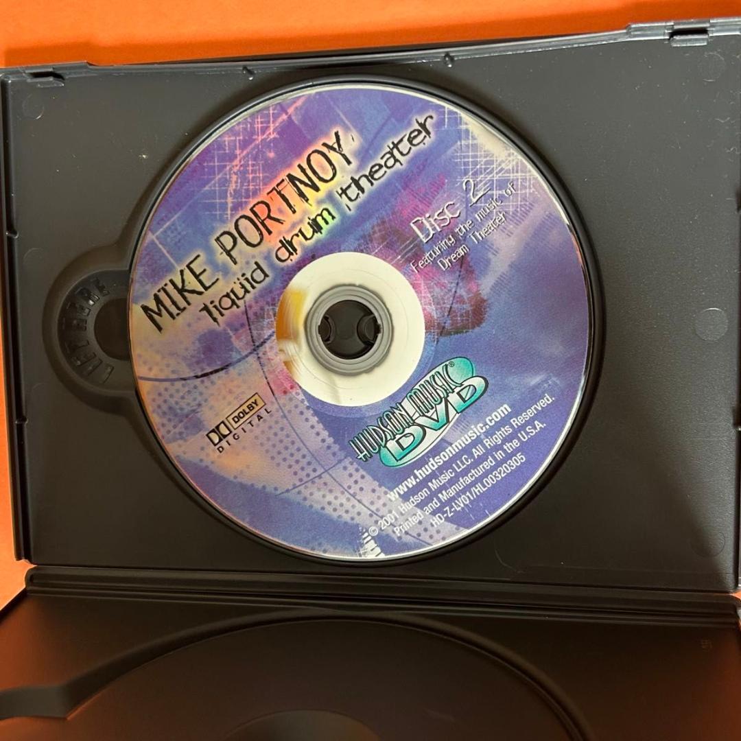 Neil Peart & Mike Portnoy DVD２個　セット 輸入盤