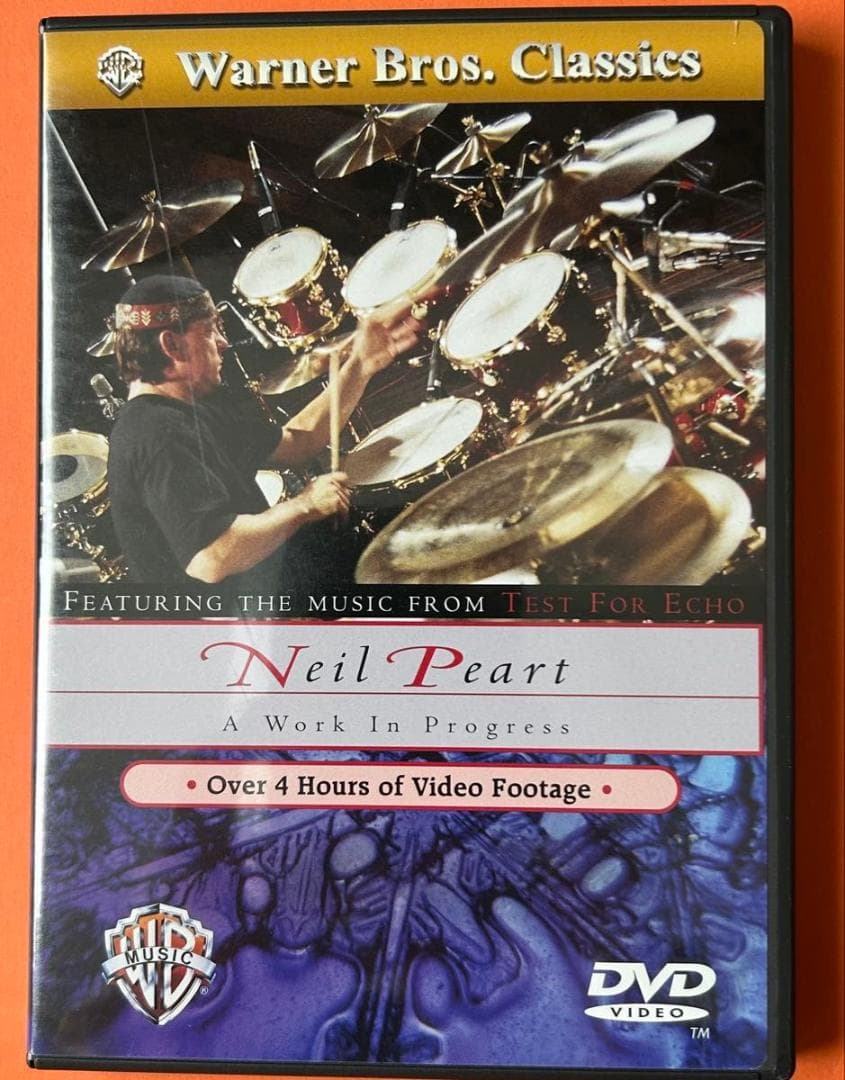 Neil Peart & Mike Portnoy DVD２個　セット 輸入盤
